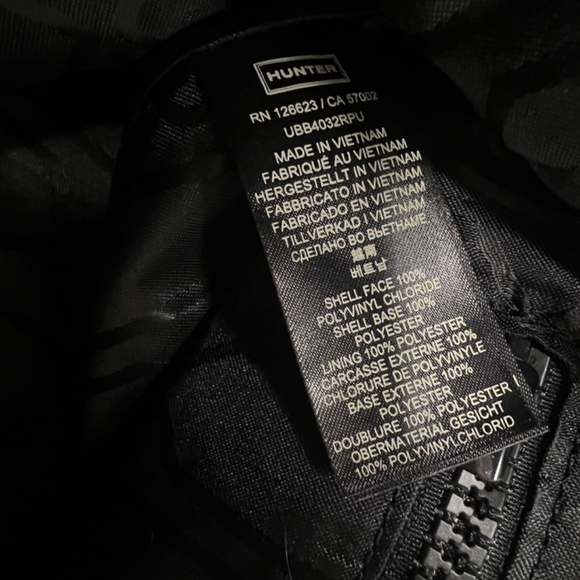 Hunter, Woman, Unisex, Backpack, Blue, Tie, Zip, Pocket, Canvas, Passageways.! main image 9